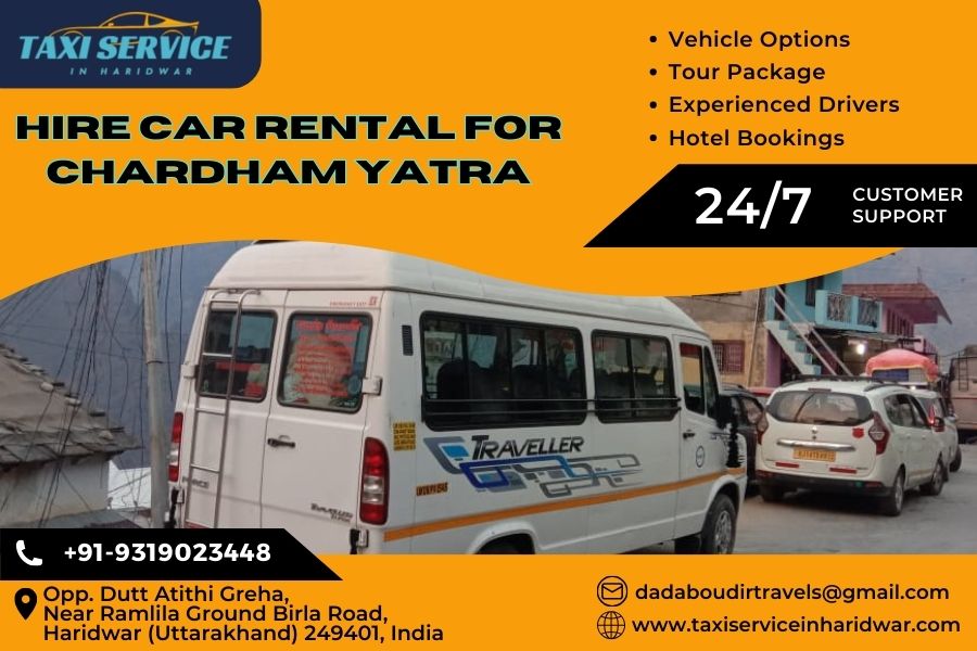 Hire Car Rental for Chardham Yatra