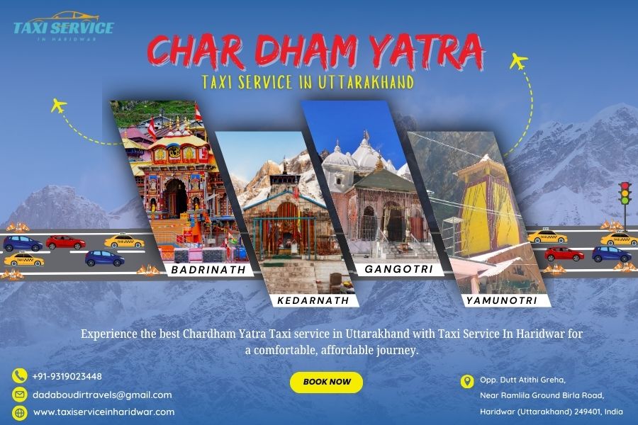 Chardham Yatra Taxi service in Uttarakhand