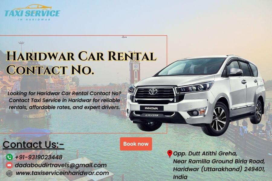 Haridwar Car Rental Contact No