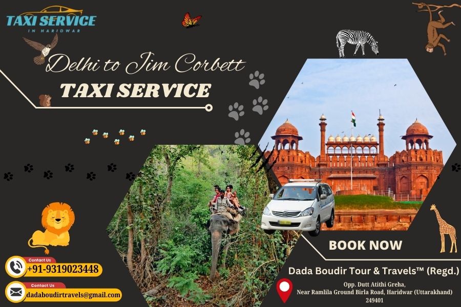 Delhi to Jim Corbett Taxi Service