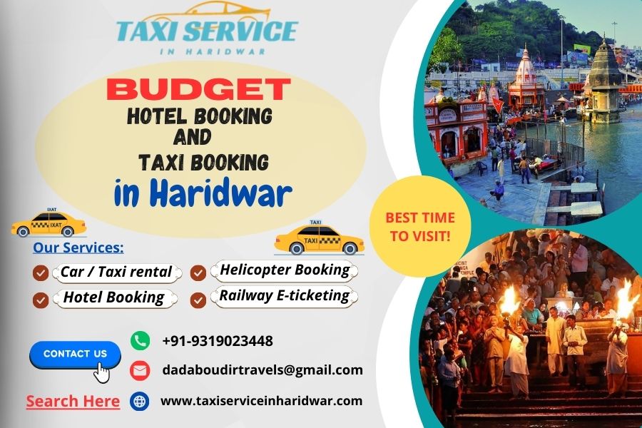 Budget Hotel and Taxi Booking in Haridwar